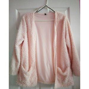 •CUTE FUZZY CARDIGAN•